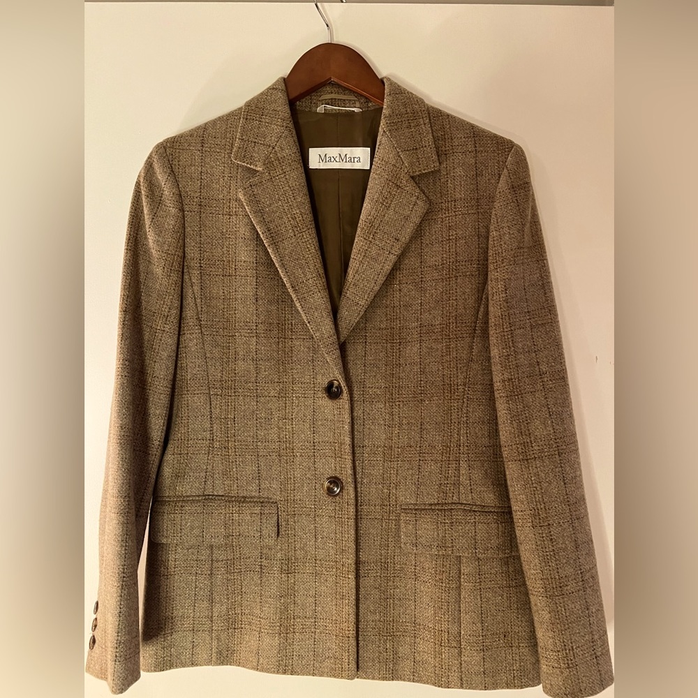 Max Mara Italian wool blazer circa 1990’s
